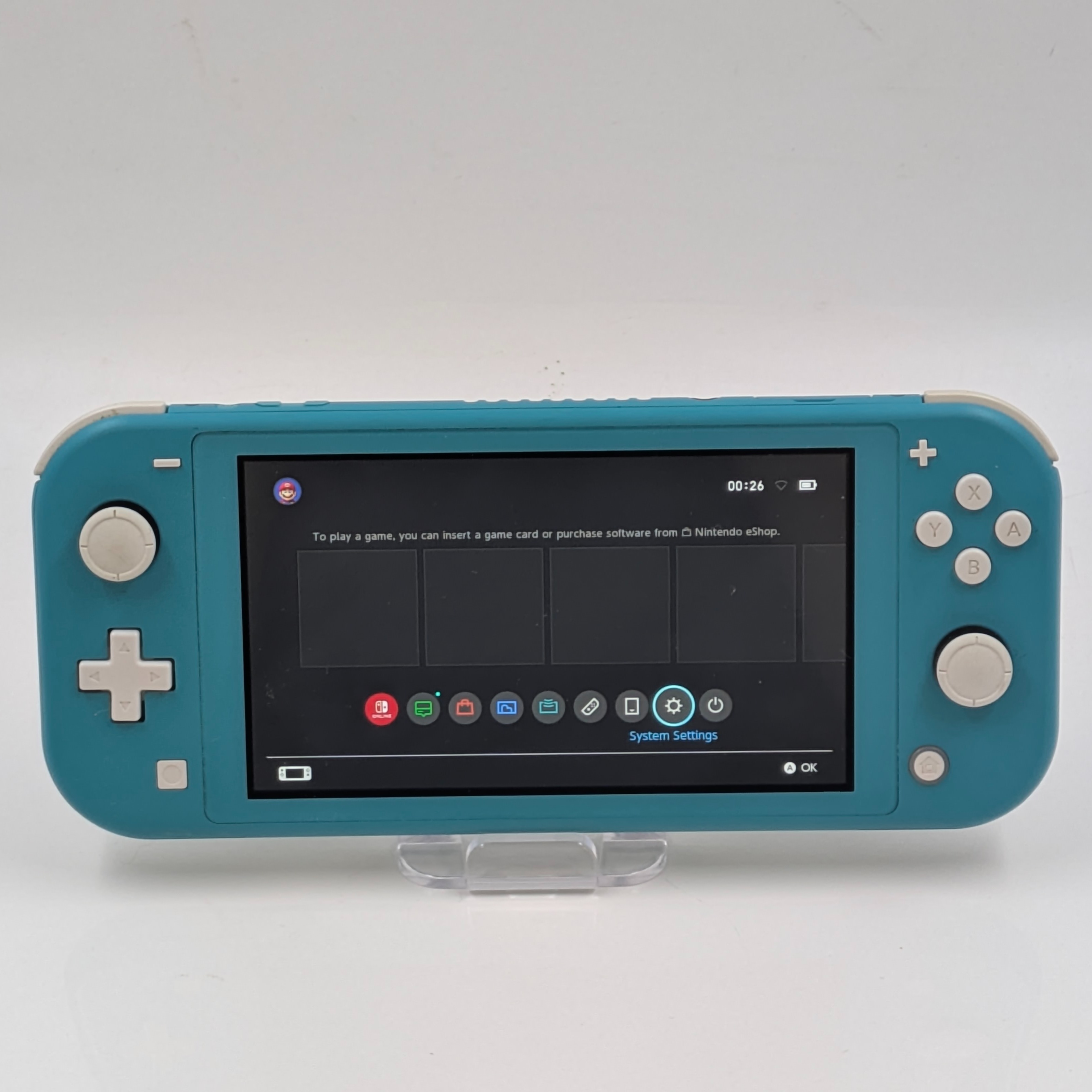 Pre-owned NINTENDO SWITCH LITE HDH-001 - NO CHARGER TURQUOISE BLUE